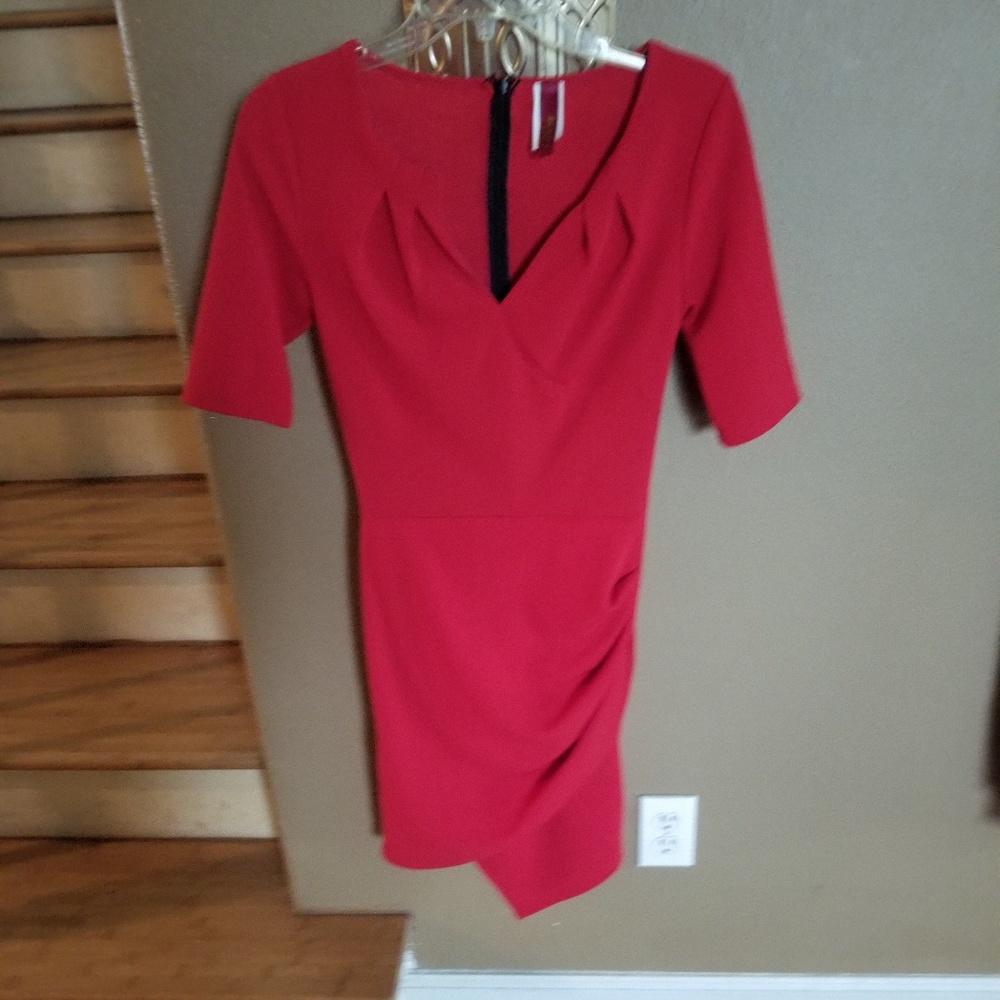 Red dress